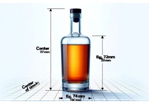Spirit Bottle Base Diameter Standards for Stability and Stacking