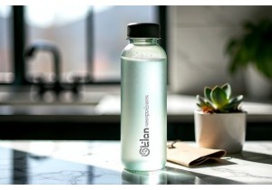 Custom Printed Glass Water Bottles for Corporate Gifts and Promotional Events