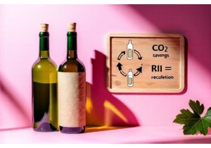 Reusable Glass Wine Bottles Designed for Sustainable Brands