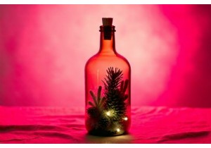Glass Bottle Creative Ideas for Seasonal Holiday Decorations