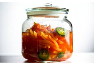 Glass Fermentation Jars with Airlock Compatible Glass Lids