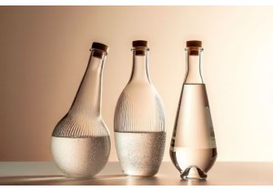 Hand Blown Glass Water Bottles Artisan Crafted and Uniquely Branded