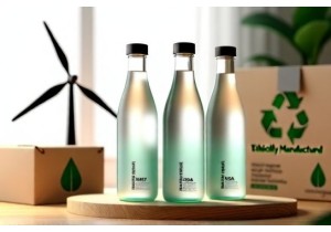 Glass Water Bottles Made in USA with Ethical Manufacturing and Green Shipping