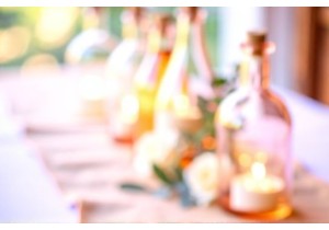 Glass Bottle Creative Ideas for Wedding Table Centerpiece Displays