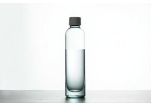 Voss Inspired Tall Slim Glass Water Bottles for Elegant Hydration