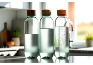 Top Rated Glass Water Bottles Featuring Leak Proof Lids and Ergonomic Shapes