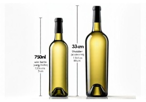 Standard Wine Bottle Size 750ml vs 1 Liter Glass Bottle Dimensions