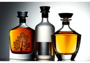Glass Craft Sample Program for Whiskey Vodka and Tequila Bottle Designs