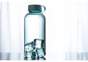 Glass Water Bottles with Wide Mouths for Easy Filling Cleaning and Ice