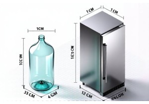 1升玻璃瓶尺寸标准: Refrigerator & Cabinet Fit Guide