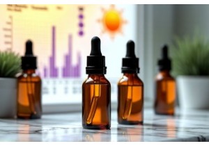 Amber Glass Bottles Ideal for Essential Oils and Tinctures