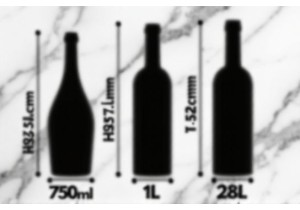 Wine Bottle Size Guide Including 750ml 1L and 2L Options With Exact Dimensions