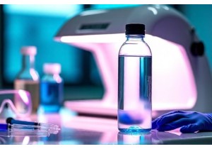 UV Sterilizable Glass Water Bottles Ideal for Medical and Lab Environments