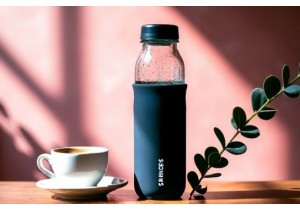 Glass Starbucks Style Water Bottles for Cafes and Branded Beverage Programs