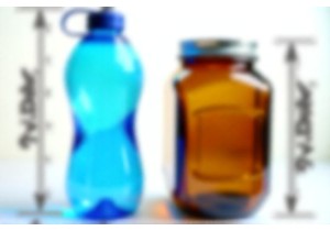 3 Liter Water Bottle Dimensions Versus 1 Gallon Glass Jar Comparison