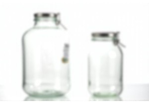 Large Capacity Glass Jars 1 Gallon and 2 Liter Options With Height and Diameter