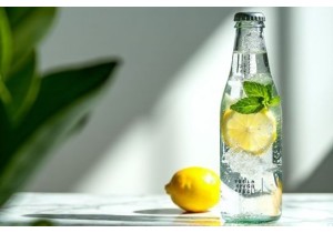 Glass Bottled Water Vessels Ideal for Sparkling Water and Infused Drinks