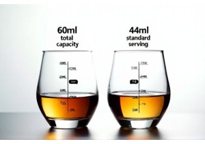 How Much Liquid Fits in a 60ml Glass Cup Standard Serving Size for Spirits