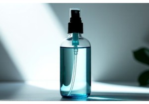 Glass Bottles for Floral Water and Hydrosols with Fine Mist Lid