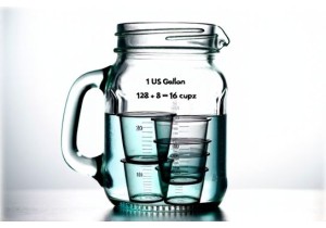 How Many 8oz Cups Fit in a 1 Gallon Glass Jar Exact Volume Breakdown