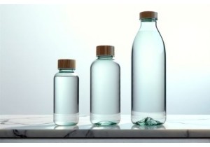 Lightweight Yet Strong Glass Water Bottles in 2L 500ml and 250ml Sizes