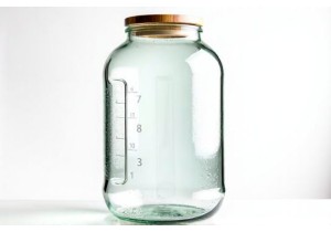 3 Liter Glass Jar Dimensions Ideal for Fermenting Kombucha or Pickling Vegetables