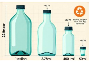 1加仑玻璃罐 Size & Recycling Threshold Guide