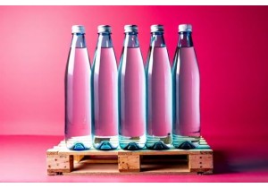 Stackable Glass Water Bottles for Efficient Storage and Bulk Shipping