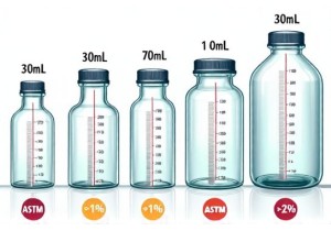 Glass Bottle Capacity Tolerance Guide: 50mL to 1-Gallon Jars