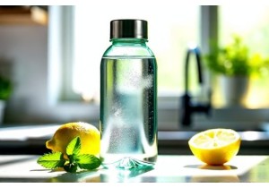 Glass Water Bottles with Wide Mouth Openings for Easy Cleaning and Filling