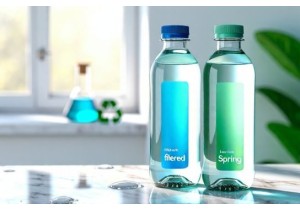 Glass Water Bottles for Tap Filtered and Spring Water with Tamper Evident Seals