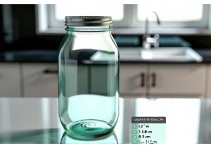 1 Gallon Glass Jar Size in Inches and Centimeters for Home Canning