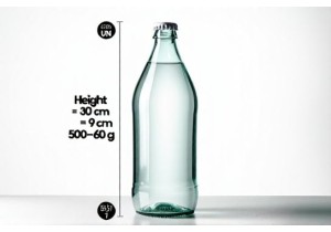 What Size Is a 1 Liter Glass Bottle Height Diameter and Weight Info