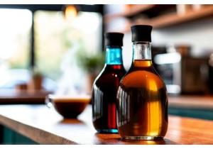 Glass Syrup Bottles Commercial Grade and Non Drip Spouts