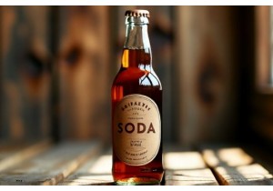 Vintage Style Glass Soda Bottles for Artisanal Brands