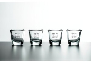 Exact Size Measurements for 60ml Glass Cups Used in Bartending and Tasting