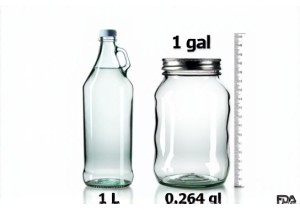 Is a 1 Liter Glass Bottle the Same as a 1 Gallon Glass Jar No Here Is Why