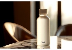 VOSS Style Glass Water Bottles Wholesale for Hotels Spas and Cafes
