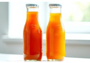 Premium Amber Glass Bottles for Organic Juice Packaging