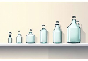 Glass Container Size Guide From 50ml to 1 Gallon for Retailers