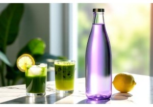 Glass Water Bottles with UV Protection to Preserve Nutrients in Light Sensitive Drinks