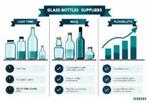 Comparing Glass Bottle Suppliers Based on Lead Time Minimum Order Quantity and Flexibility