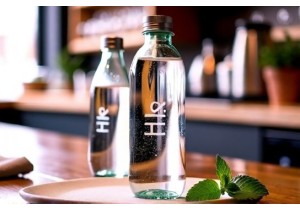 Commercial Grade Glass Water Bottles for Restaurants and Juice Bars