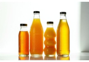 Amber Glass Juice Bottles for Light Sensitive Liquids