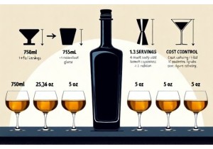 How Many 5oz Servings Fit in a 750ml Bottle For Restaurant and Bar Use