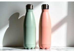 BKR Style Glass Water Bottles with Silicone Sleeves and Stainless Lids