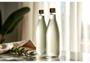 Luxury Glass Water Bottles for High End Retail and Subscription Water Services