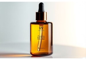 Glass Bottles for Skincare Serums with UV Blocking Brown Glass
