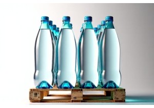 Stackable Glass Water Bottles for Efficient Storage and Shipping