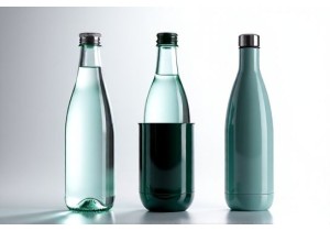Glass Water Bottles Compatible with Most Bottle Coolers and Chilling Systems